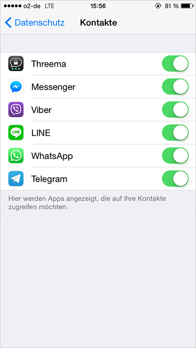 iPhone-Apps-Datenschutz
