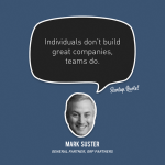 Sologründung Individuals don’t build great companies, teams do