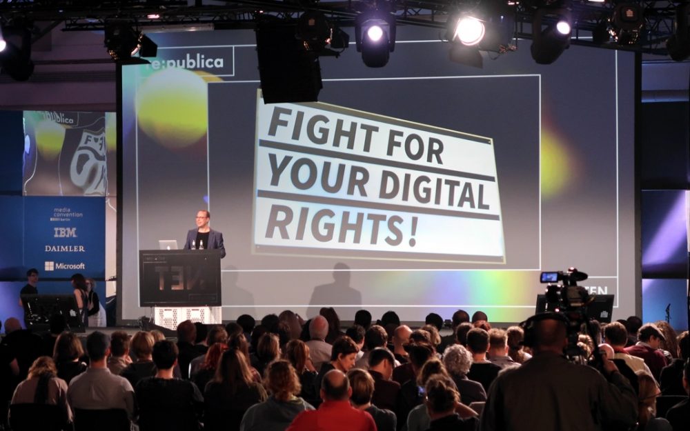 Markus Beckedahl auf der rpTEN