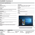 Huawei MateBook X