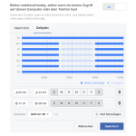 Facebook – Antwortassistent – Zeitplan