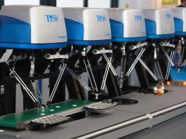 Delta Roboter werden zunehmend in der Produktion und Medizin eingesetzt.