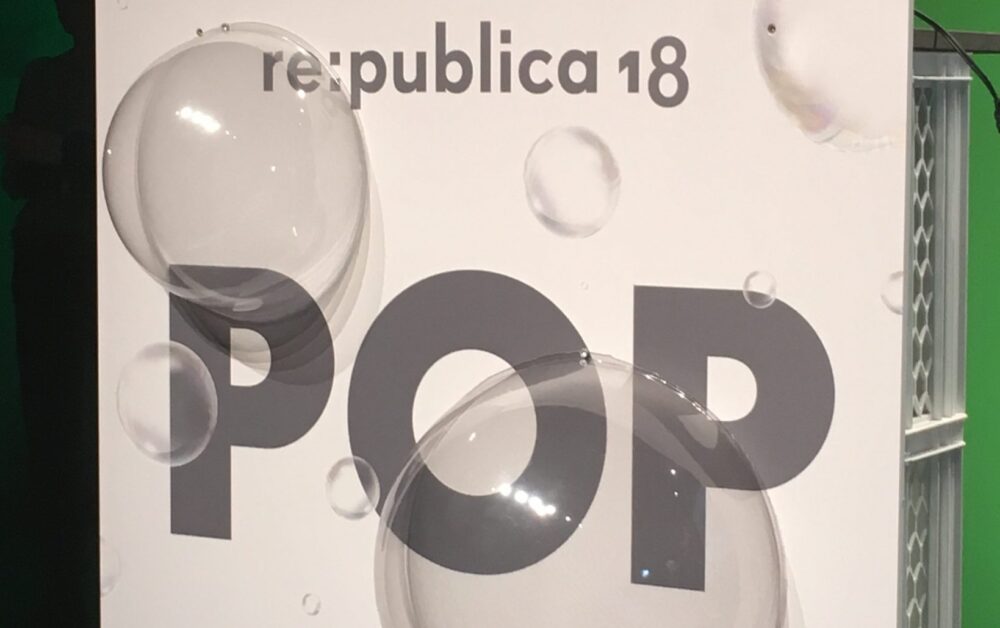 republica pop rednerpult
