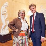 DLD-Gründerin Steffi Czerny mit Karlsruhes Oberbürgermeister Dr. Frank Mentrup