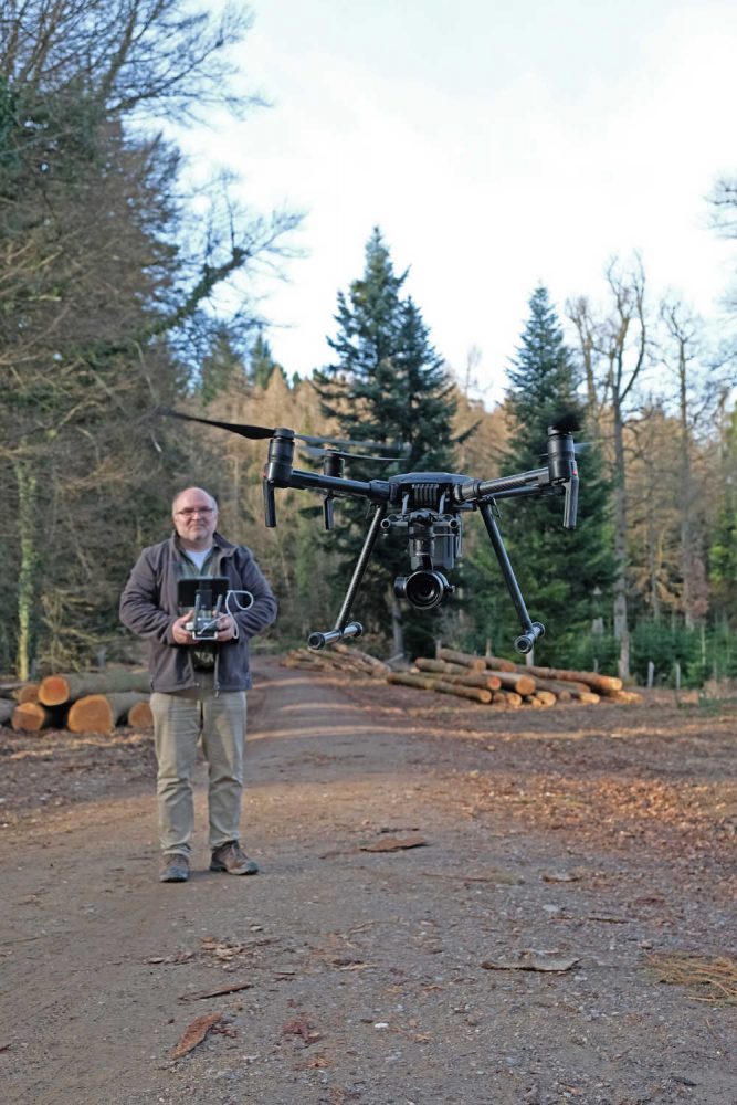Drohnen in der Forstwirtschaft können dem Wald nicht nur helfen, sie liefern dem Menschen schneller Informationen.