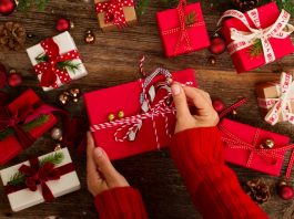 Weihnachts-Shopping