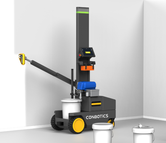 Mit der intelligenten Robotik-Lösung von ConBotics können Malerbetriebe effizienter arbeiten und ihre Mitarbeiter*innen von monotonen Aufgaben entlasten.