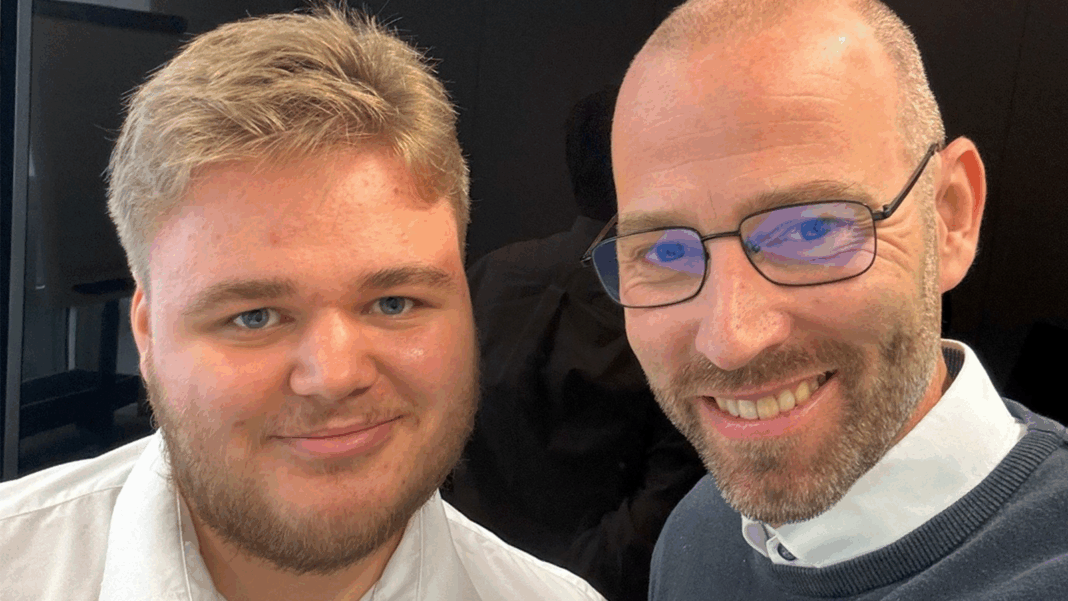 Christoph und Jerome, die beiden Gründer von Valorbyte