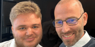 Christoph und Jerome, die beiden Gründer von Valorbyte