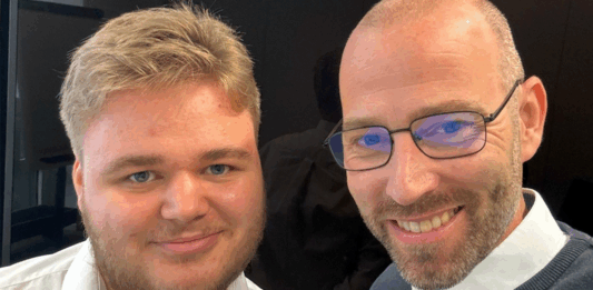 Christoph und Jerome, die beiden Gründer von Valorbyte