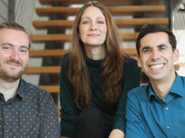 Matthias Hunger, Hugo Lahr und Lena Renner von PaxUp