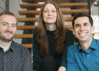 Matthias Hunger, Hugo Lahr und Lena Renner von PaxUp