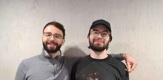 Max und Moritz, die beiden Gründer vom Startup abblino