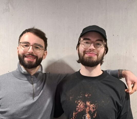 Max und Moritz, die beiden Gründer vom Startup abblino