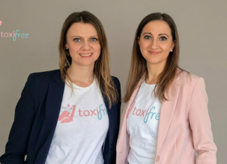 Patricia Masur und Melanie Reis, die Gründerinnen vom Startup toxifree