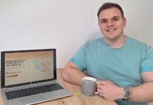 Startup onsector im GründerView onsector-Gründer Vladyslav Pakhalovych