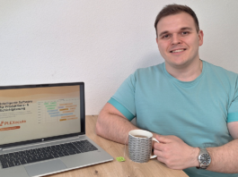 Startup onsector im GründerView onsector-Gründer Vladyslav Pakhalovych