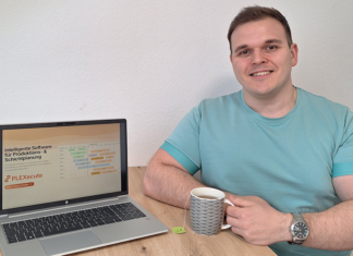 Startup onsector im GründerView onsector-Gründer Vladyslav Pakhalovych